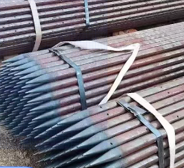 四平超前小导管预埋钢管出尖打孔焊倒刺无缝焊管厂